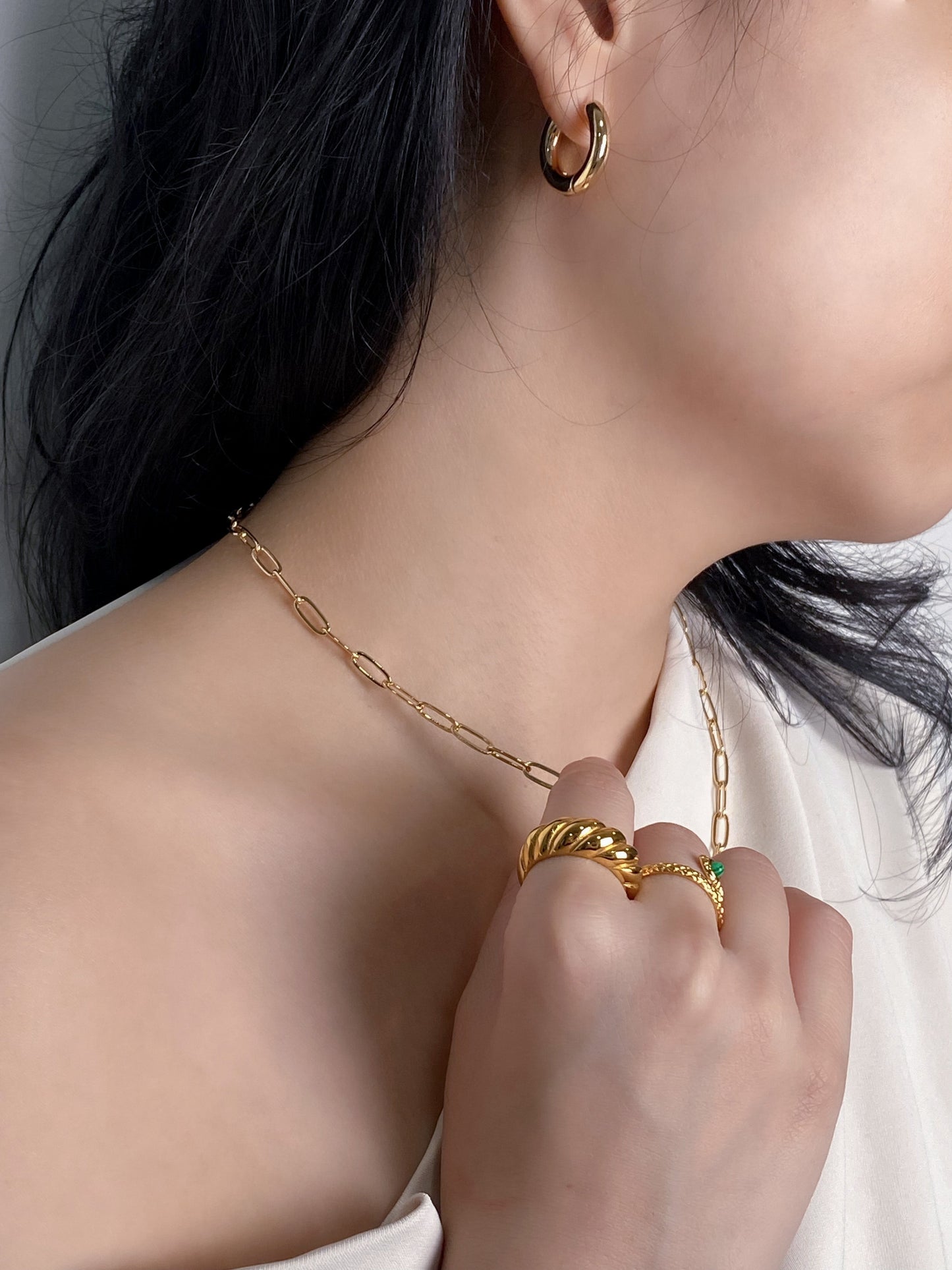 Snake Chain Thick Choker