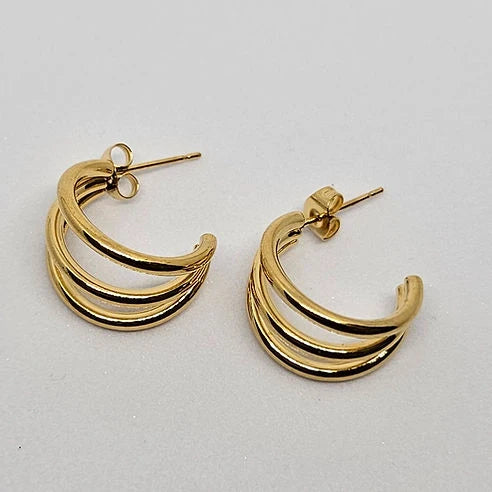 Triple C Earrings