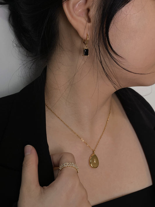 Raindrop Pendant Necklace
