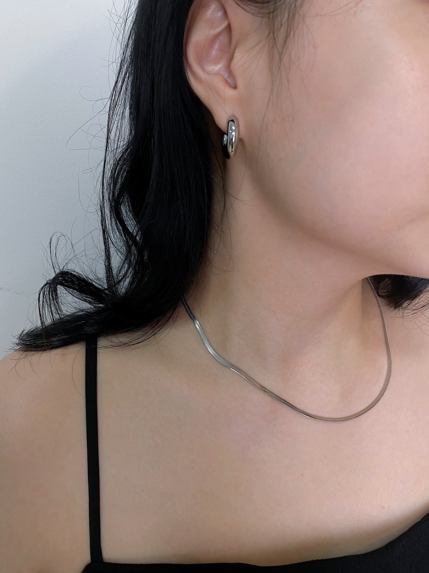 Snake Chain Thin Choker